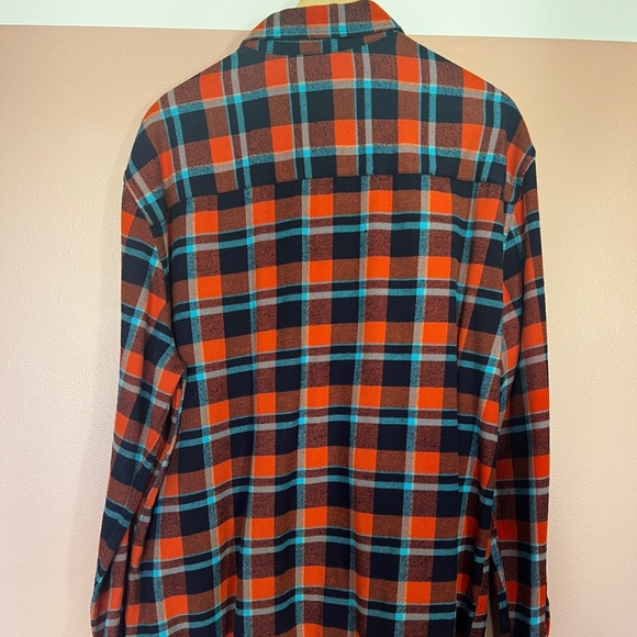 Zara Men’s Flannel Shirt Jacket with side pockets. Plaid. XL. Like New. - Picture 5 of 7